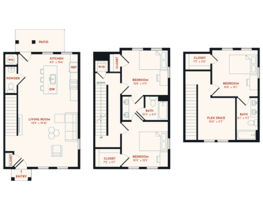 TH-3 floor plan