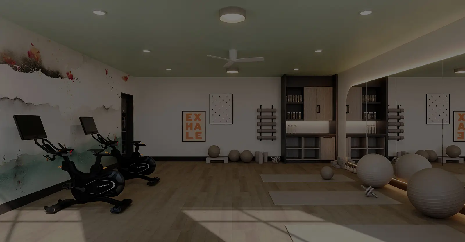 yoga room